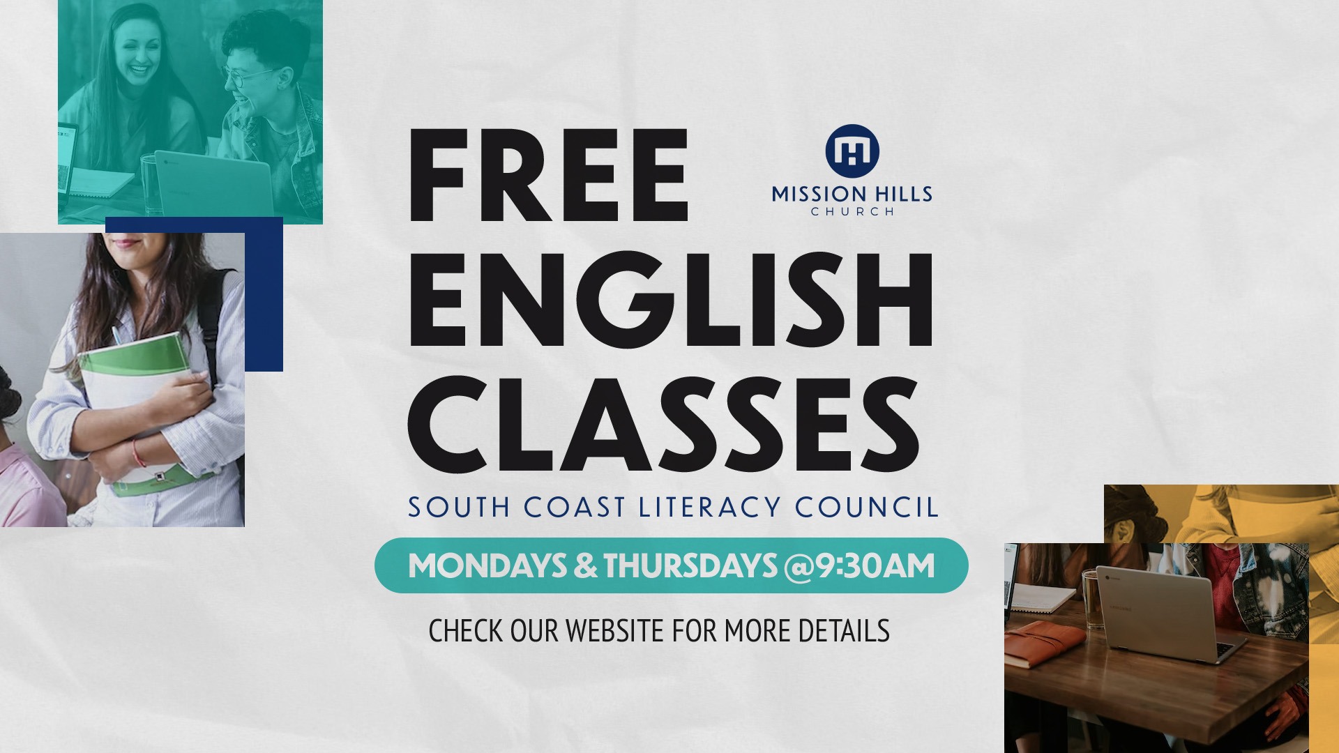 Church Offers Free English Classes 