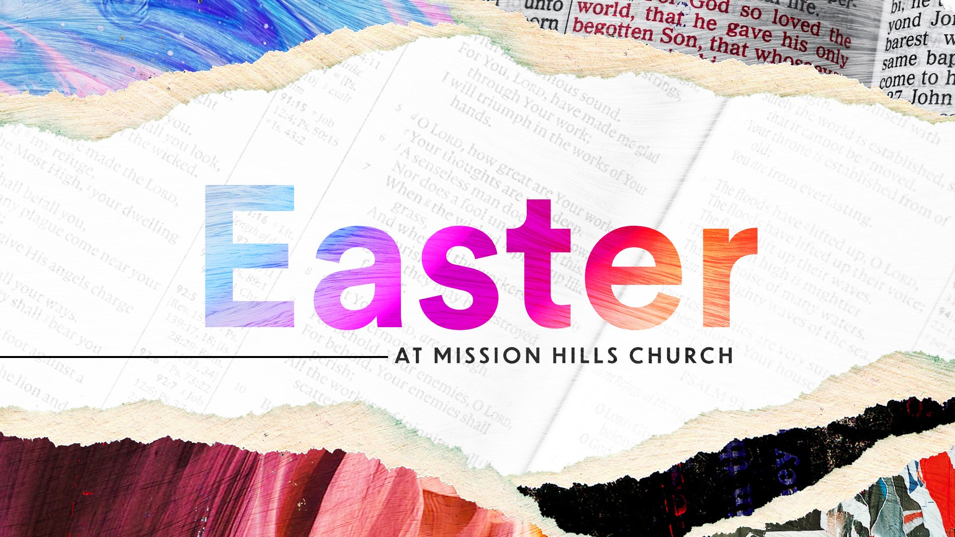 Easter at Mission Hills Church