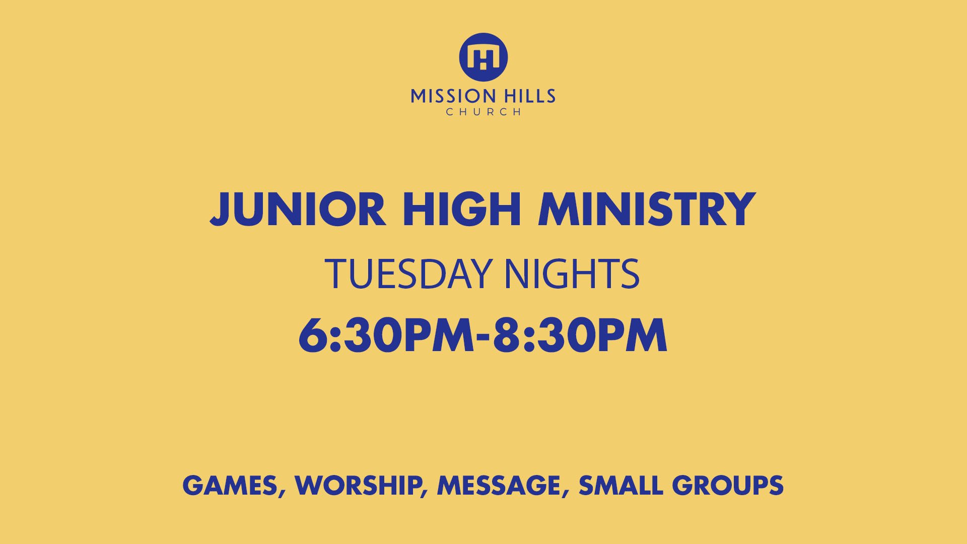 MH Junior Hight Ministry 1